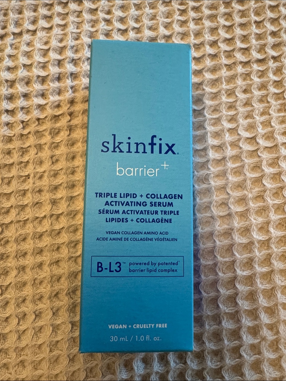 New in Box Skin Barrier+ Triple Lipid Collagen Serum, 1 oz